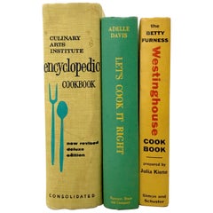 Mid-20th Century 1st Edition Trio Of Cookbook's Set-3