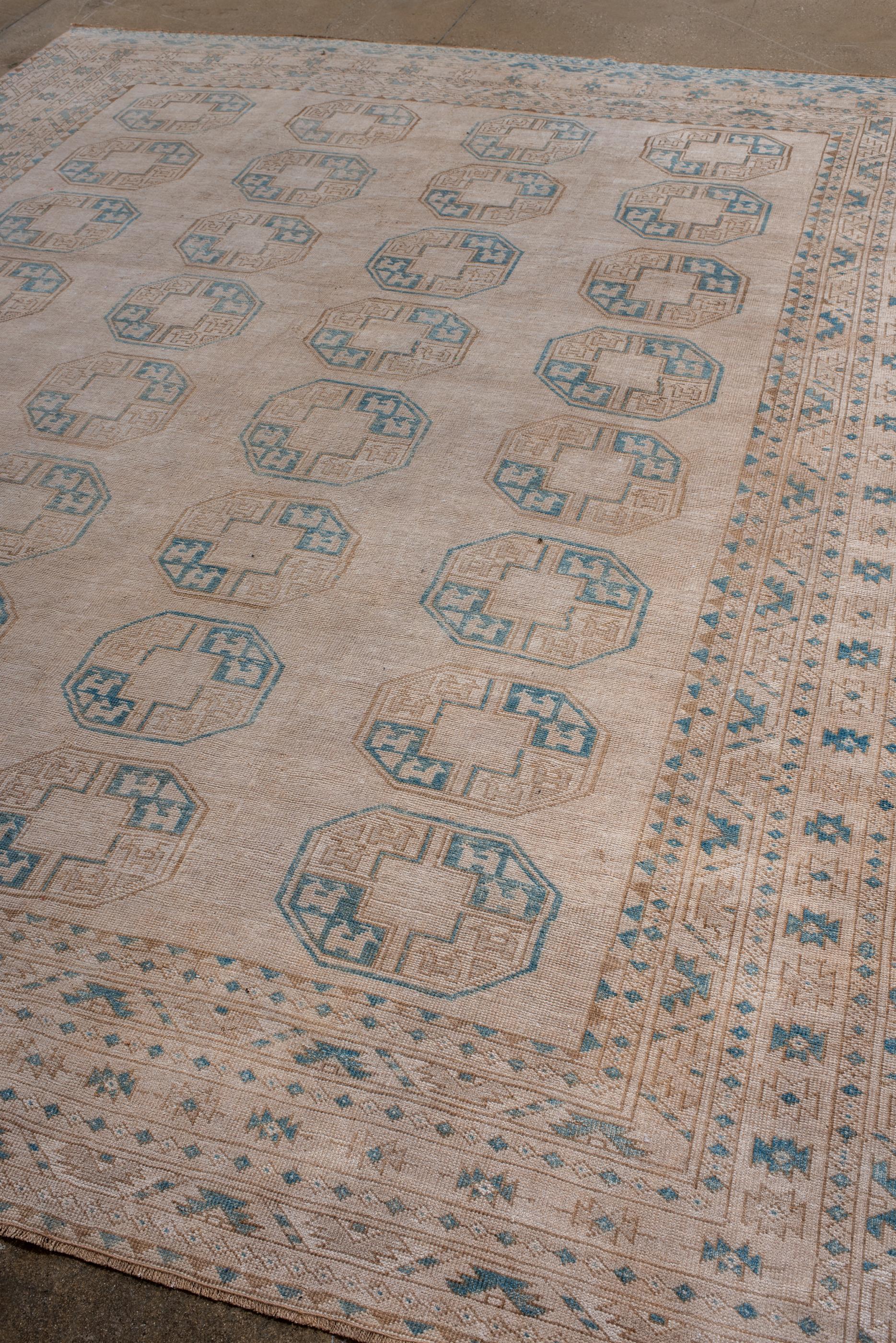 Hand-Knotted Mid 20th Century Afghan Erasri Rug