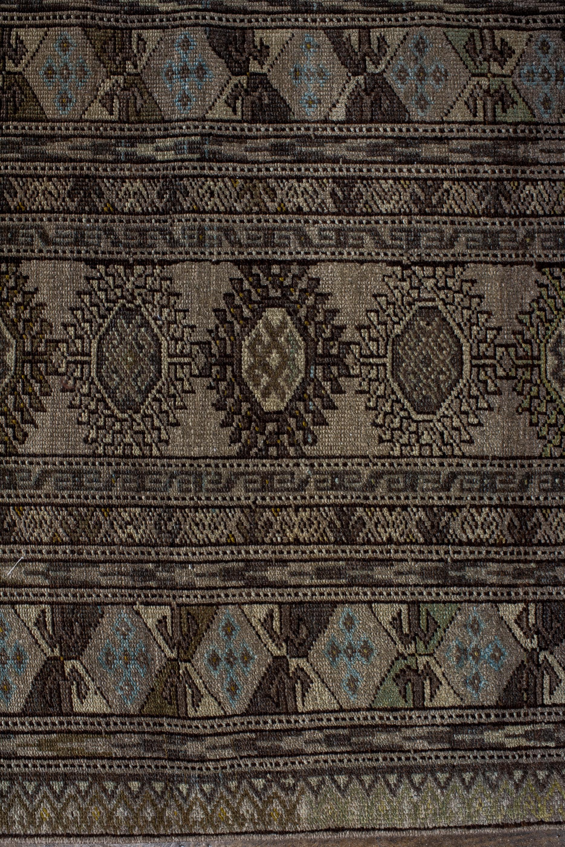Wool Mid 20th Century Afghan Rug
