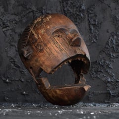 Afrikanische männliche Aufklärungsmaske aus der Mitte des 20.