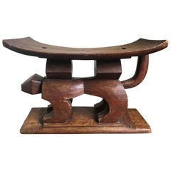 Mid-20th Century African Tribal Stool