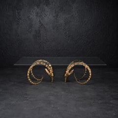 Mid 20th Century Alain Chervet Ibex Coffee Table