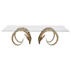Mid 20th Century Alain Chervet Ibex Coffee Table