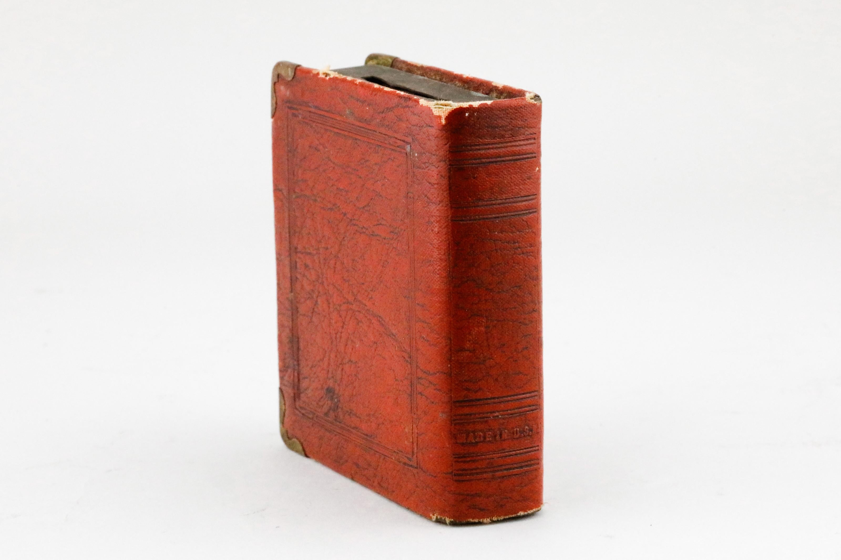 North American Mid-20th Century American Book-Form Charity Box
