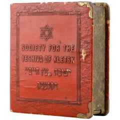 Mid-20th Century American Book-Form Charity Box