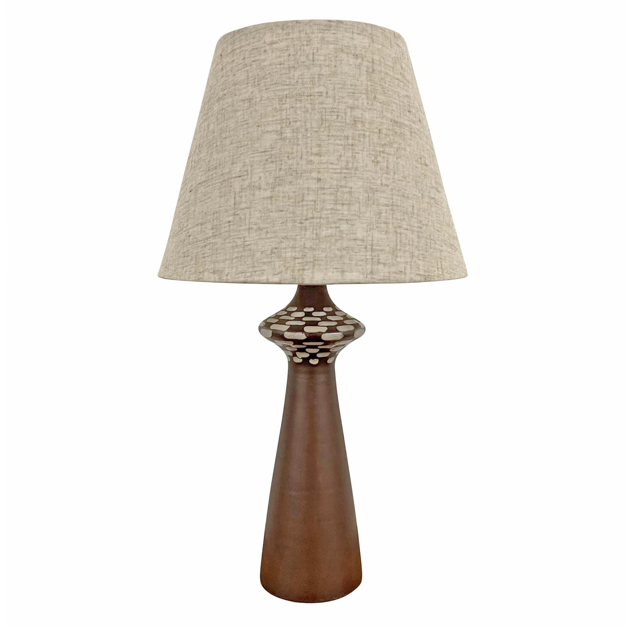 Mid-Century Modern Lampe de table en céramique américaine du milieu du XXe siècle en vente