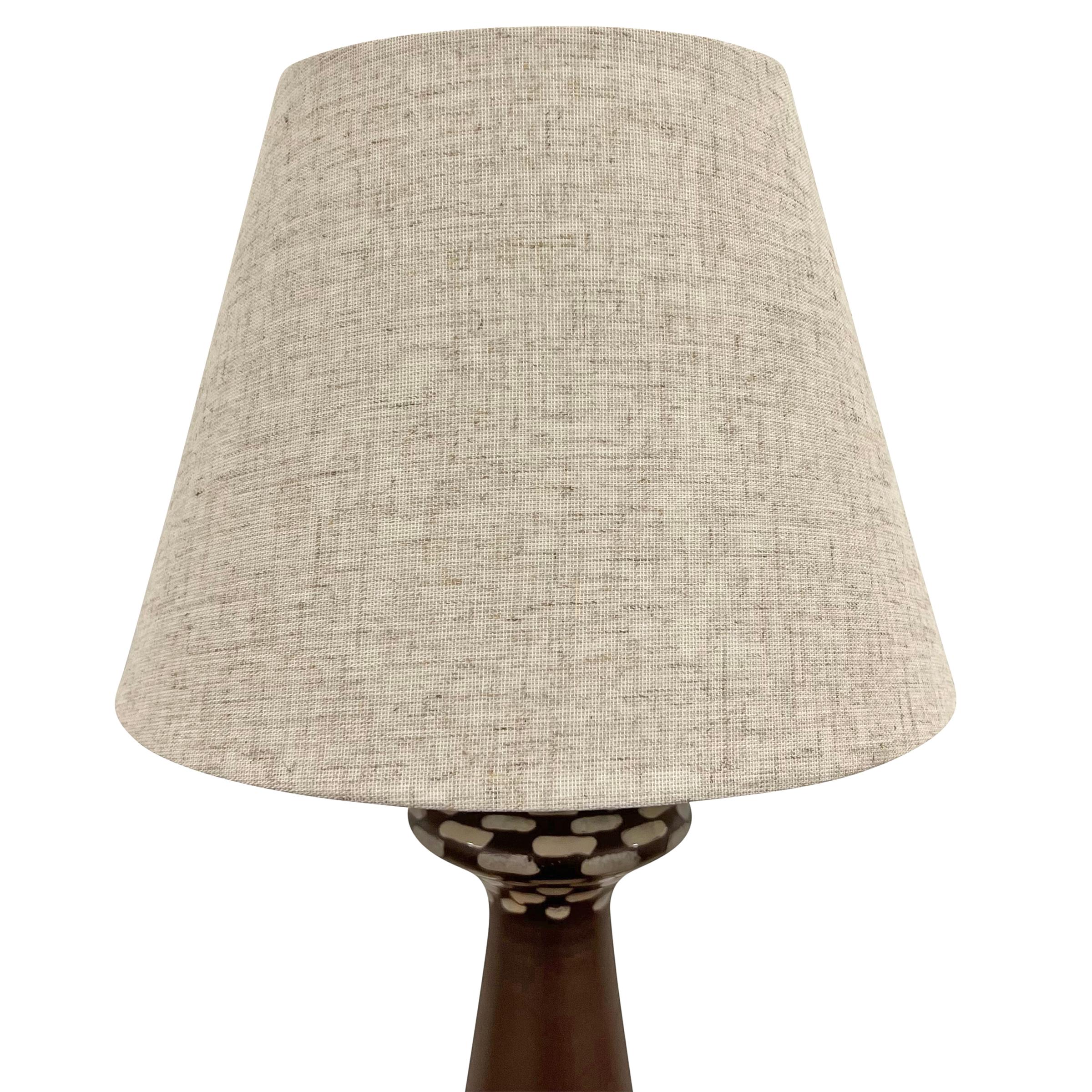 Américain Lampe de table en céramique américaine du milieu du XXe siècle en vente