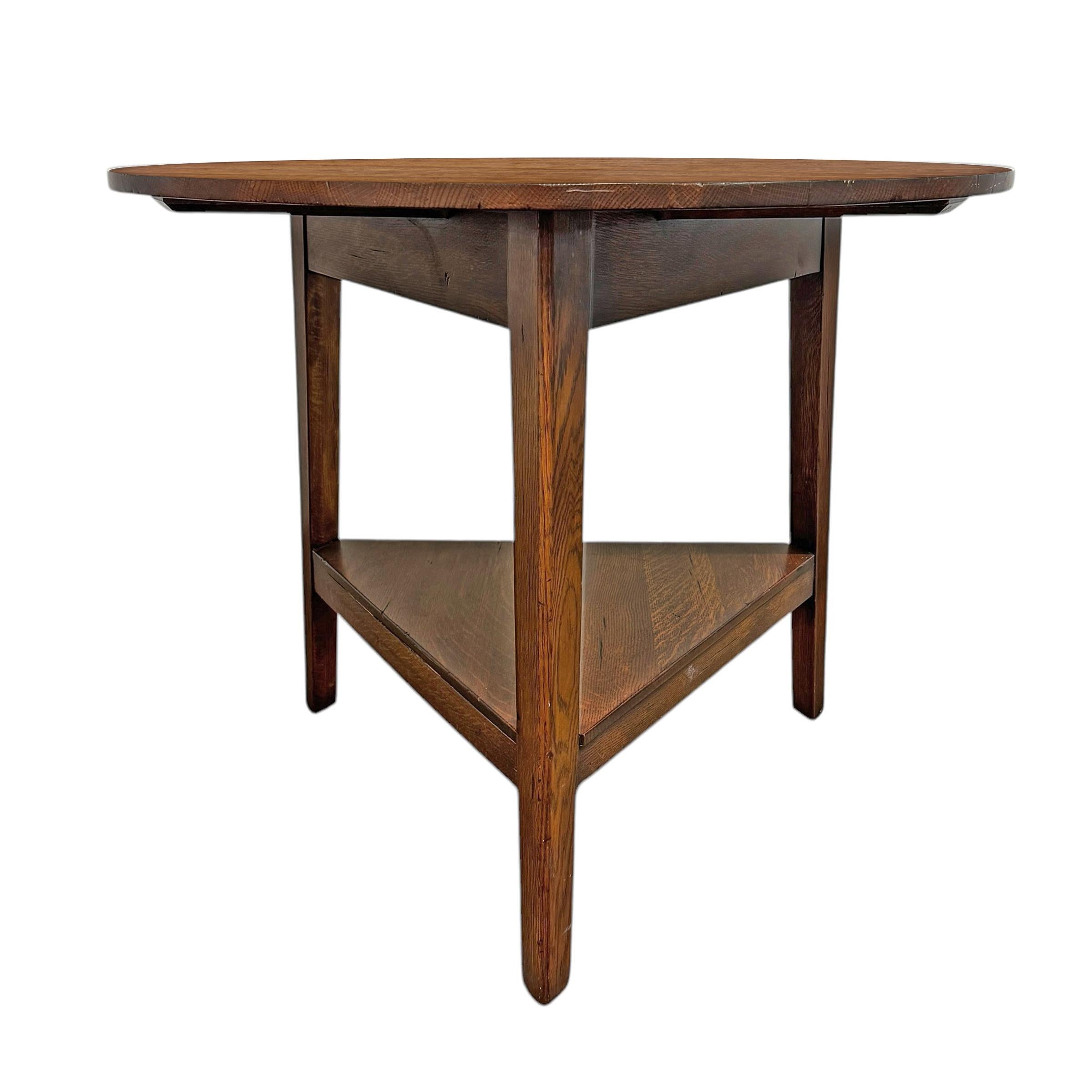 Américain Table de criquet américaine du milieu du 20e siècle par Stickley en vente
