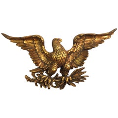 Mid-20th Century American Eagle Wall Plaque