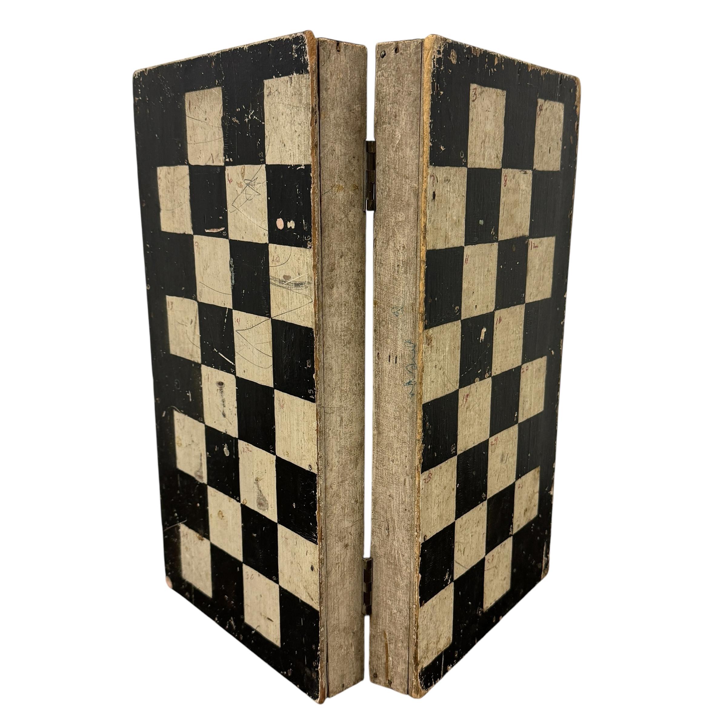 Caja de tablero de juego americano de mediados del siglo XX en Bueno estado para la venta en Chicago, IL