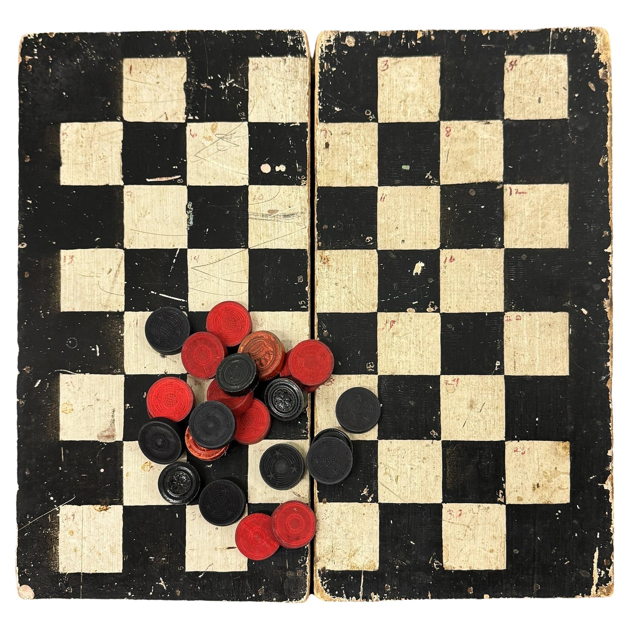 Mid-20th Century American Game Board Box