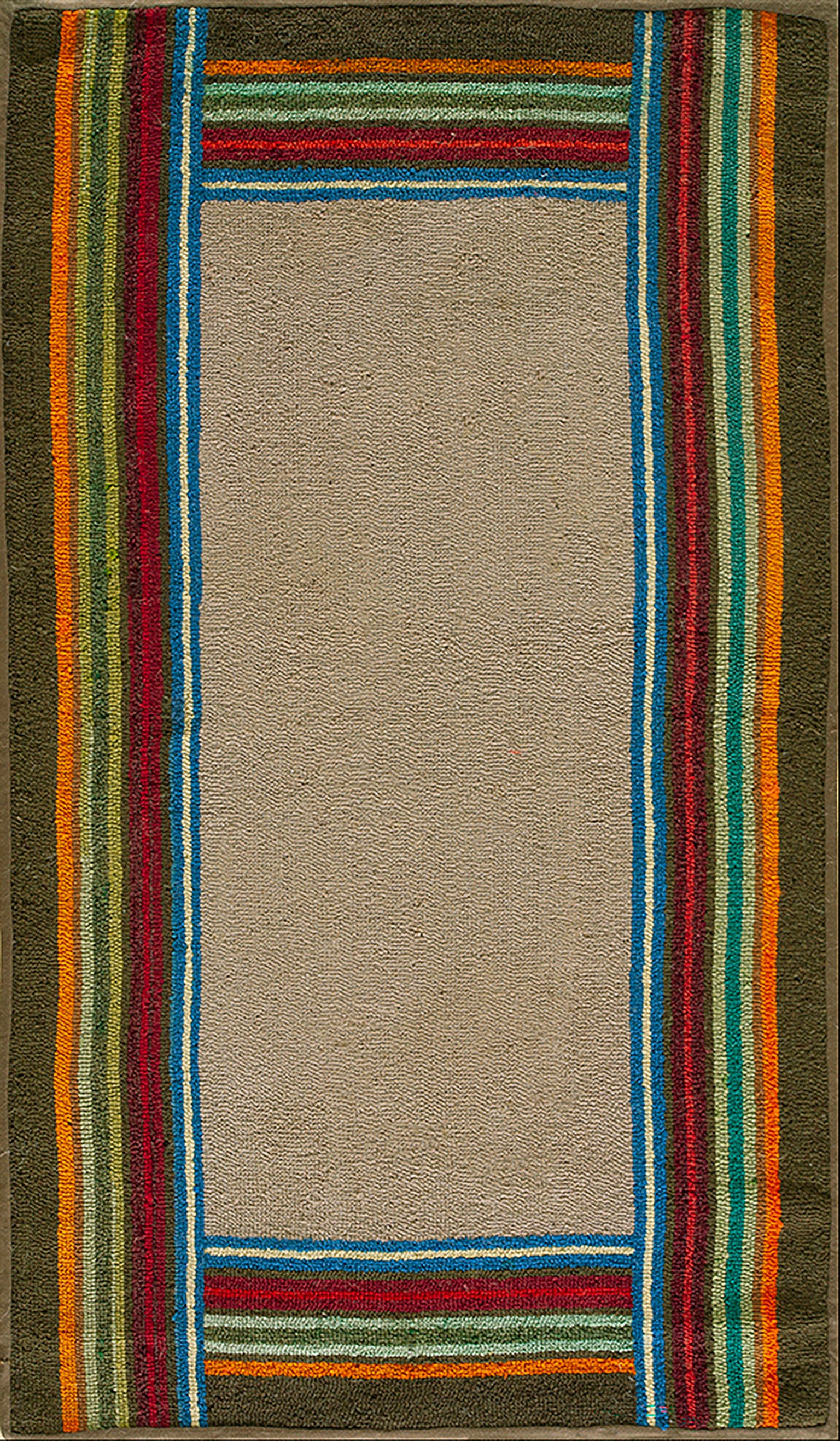 Mid 20th Century American Hooked Rug