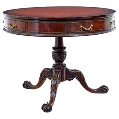 Mid 20th century American imperial mahogany center table