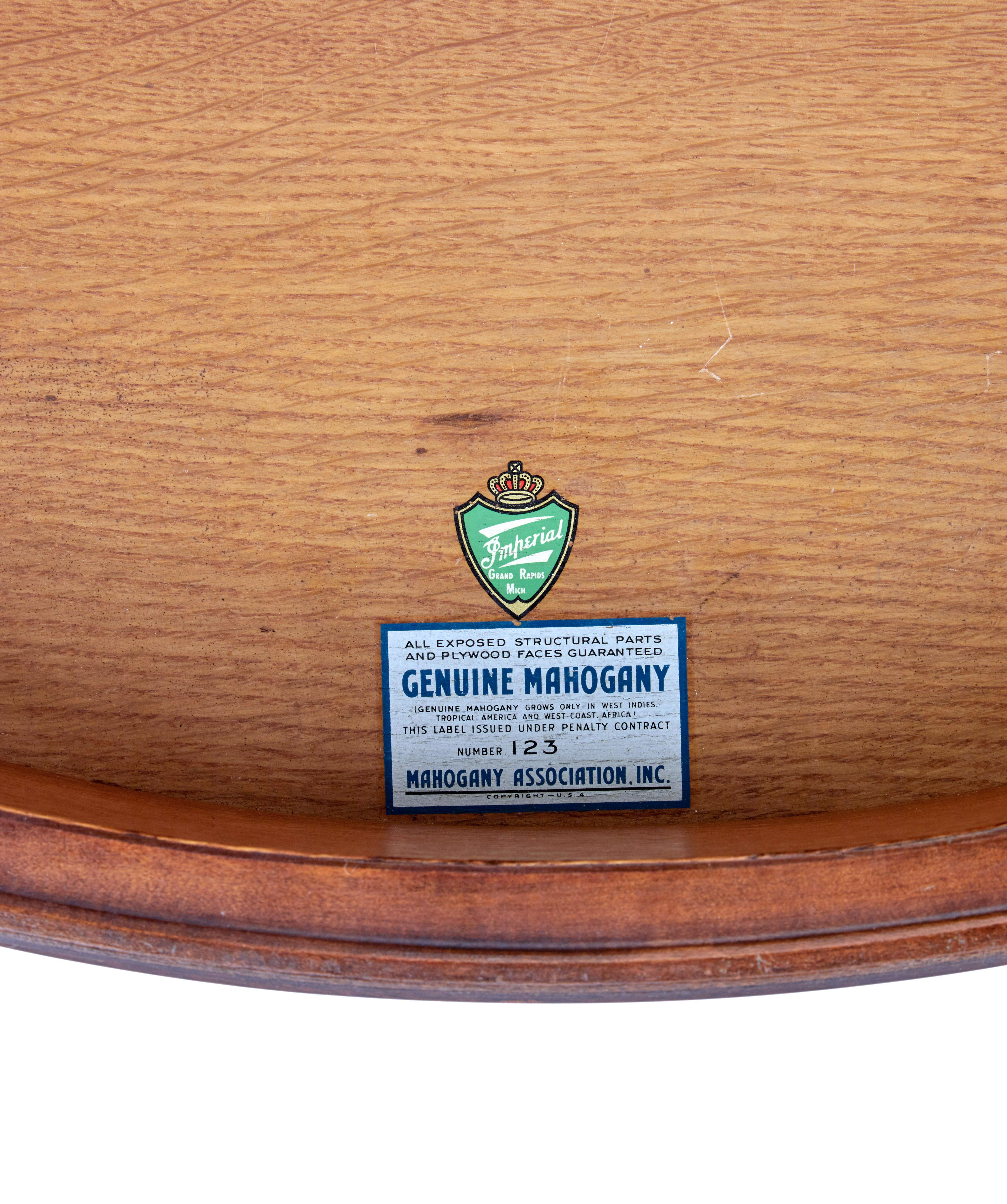 genuine mahogany number 123