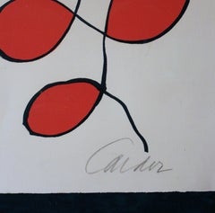Mid-20th Century American Lithograph Signed by Alexander Calder