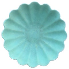 Mid-20th Century American Pottery Rosette Form Bowl, Probably from California