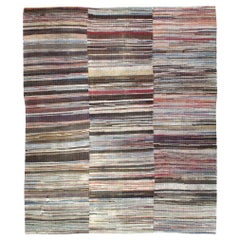 Mid-20th Century American Rag Rug