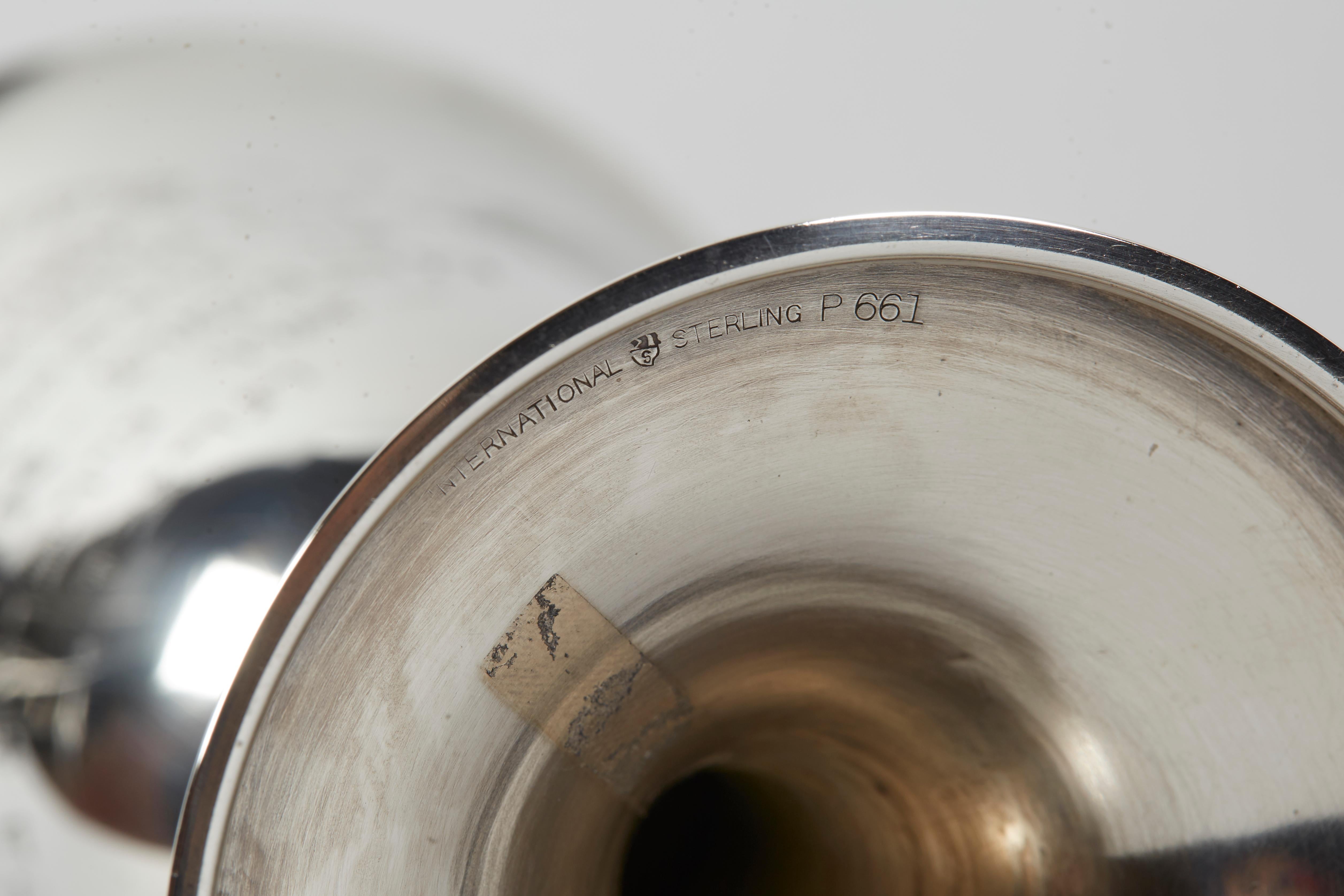 Mid-20th Century American Sterling Silver Kiddush Goblet 1