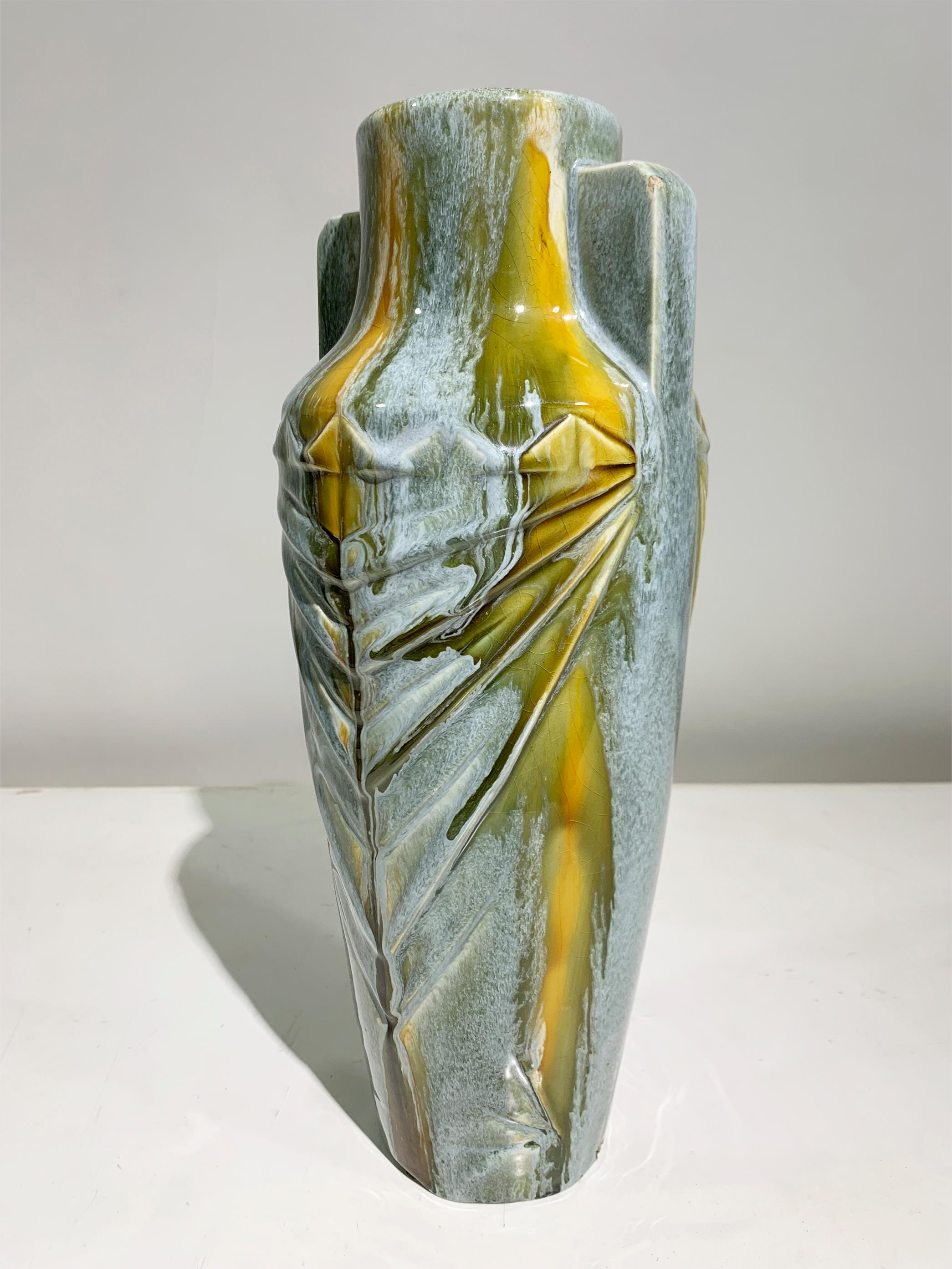 Vaso in Amphora Ceramics della metà del XX secolo, numerato 308, Francia, CIRCA 1950 in vendita 3