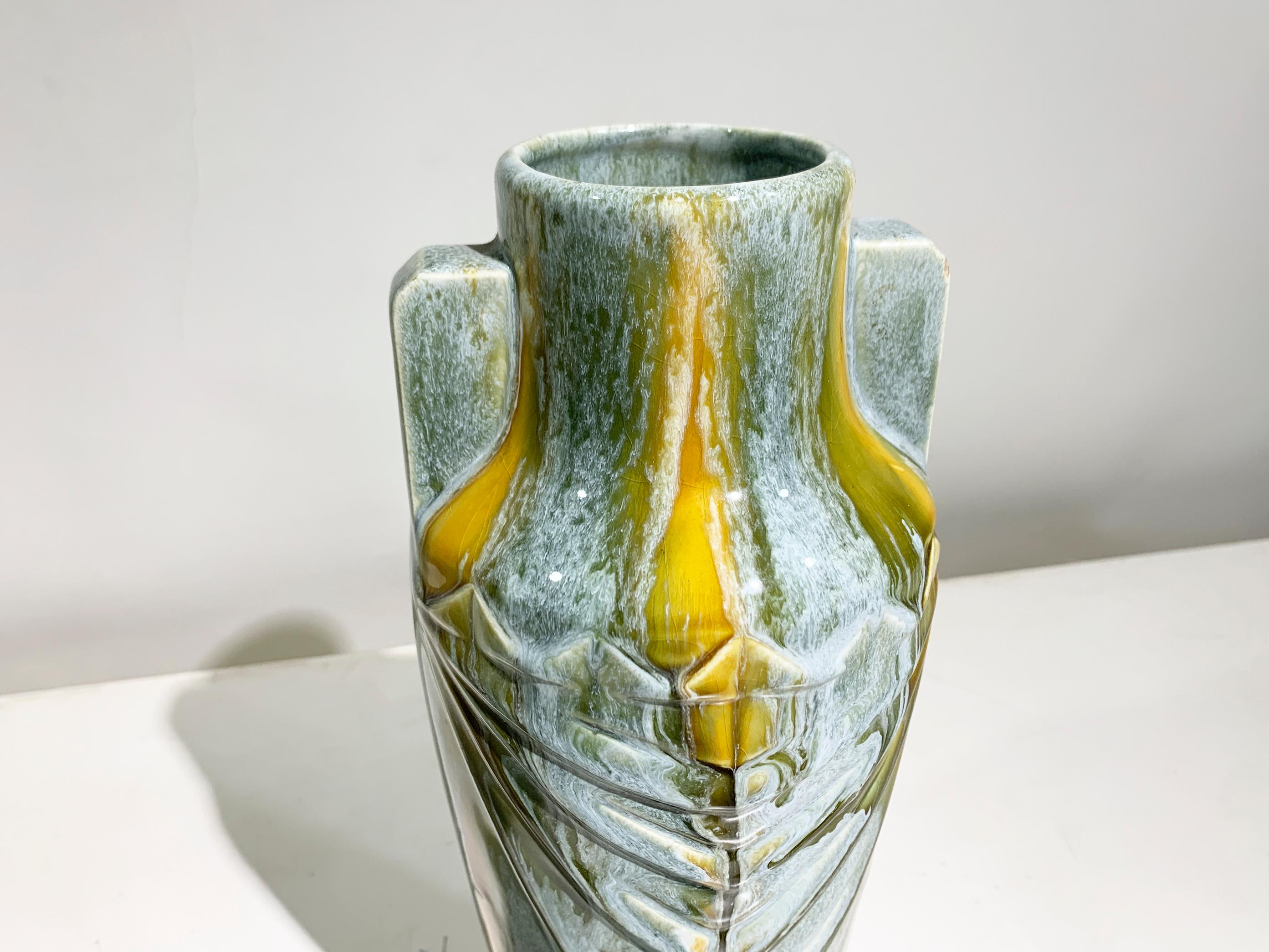 Ceramica Vaso in Amphora Ceramics della metà del XX secolo, numerato 308, Francia, CIRCA 1950 in vendita
