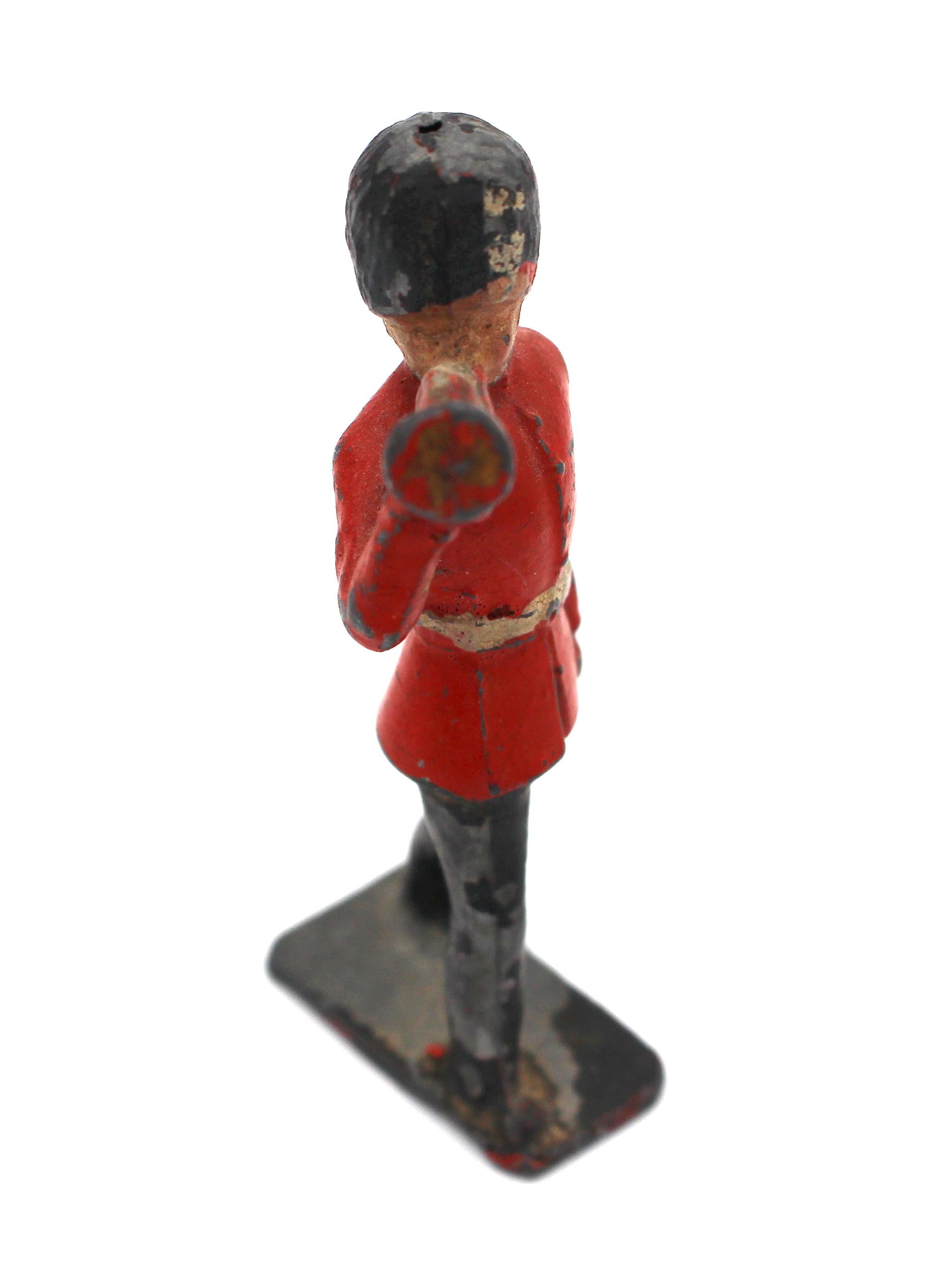 Mid-20th Century and Earlier Group of English Lead Figures In Good Condition For Sale In Chapel Hill, NC