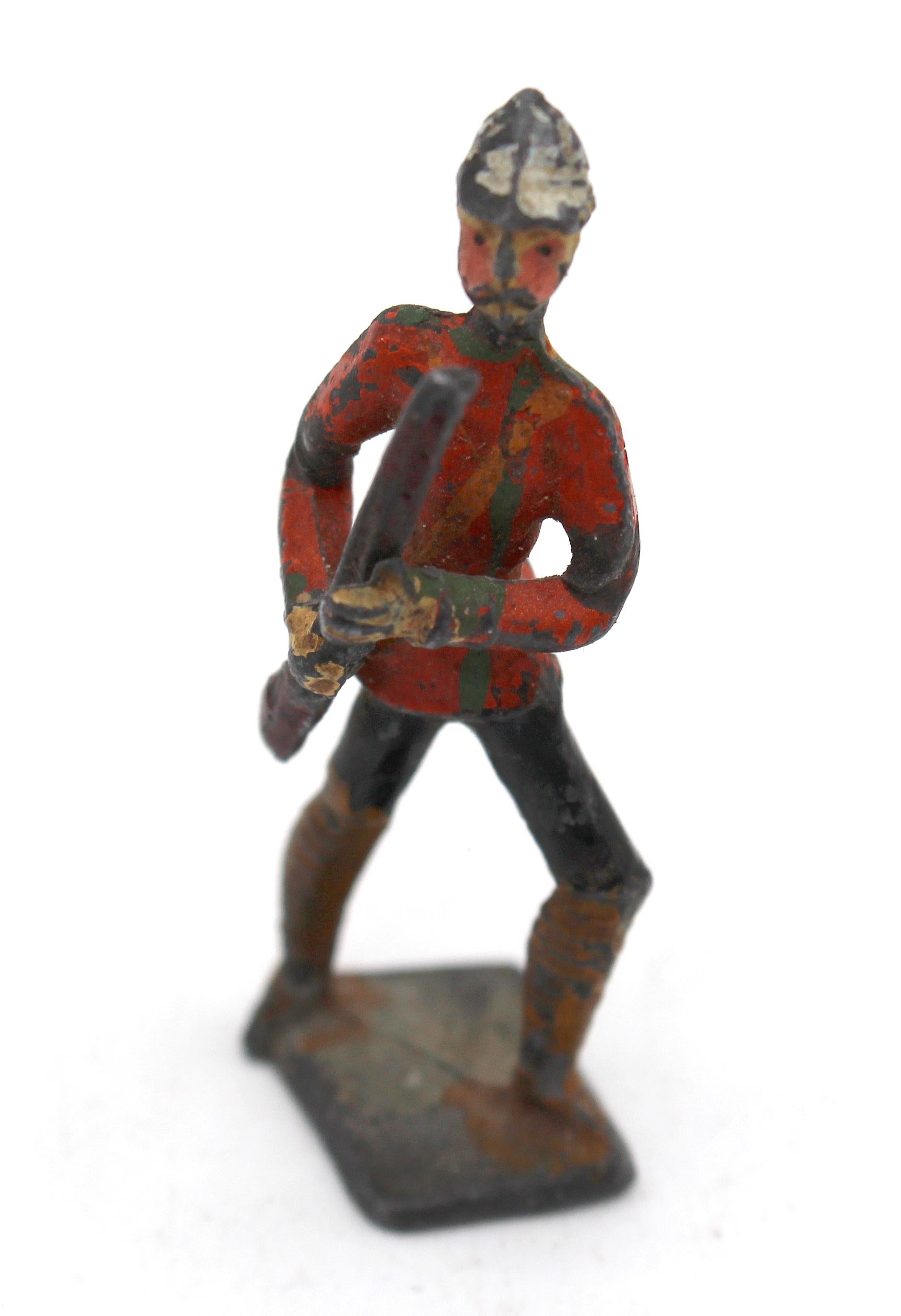 Mid-20th Century and Earlier Group of English Lead Figures For Sale 5