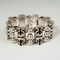 Mid-20th Century Angel Bracelet by Cony, Taxco, Mexico