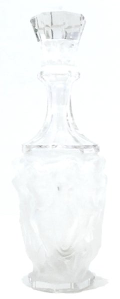 Mid-20th Century Art Deco Cut Crystal Liquor Decanter by, Frantisek Halama