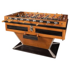 Retro Mid-20th Century Art Deco French Football Table Game