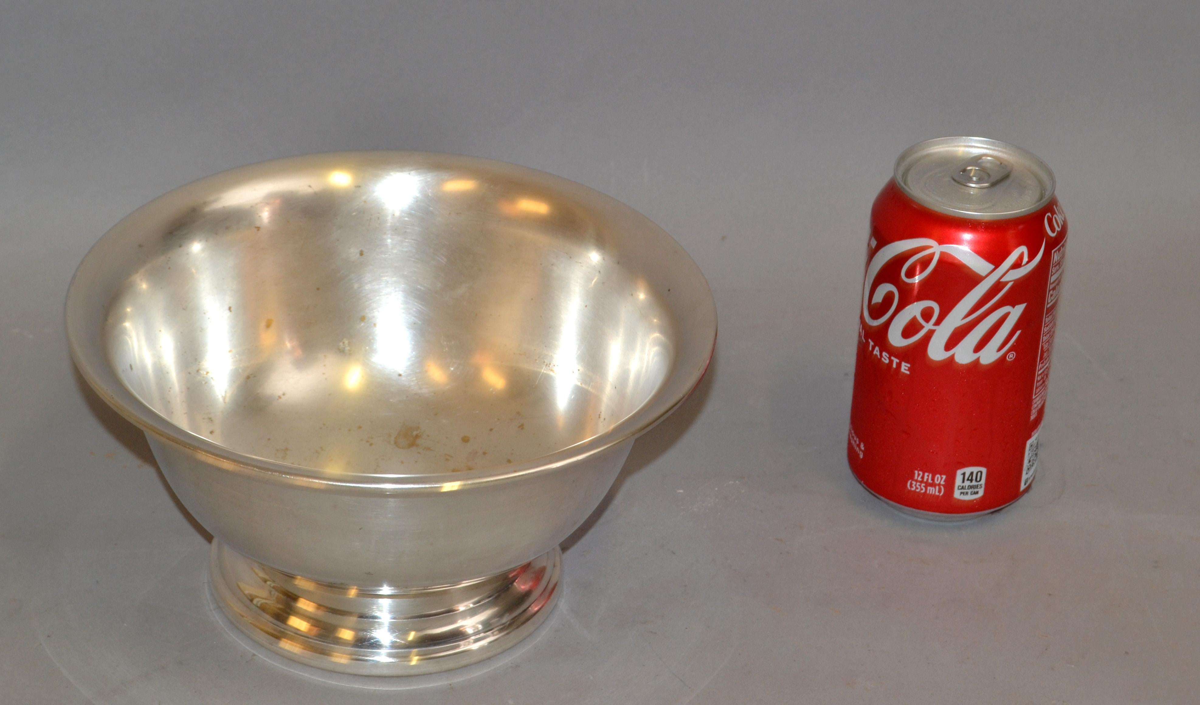 paul revere silver plated bowl