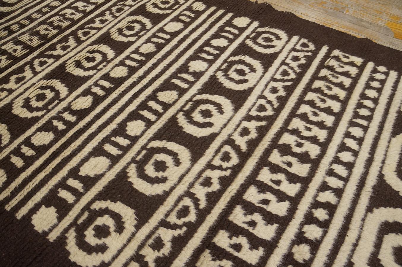 Tappeto Art Moderne della metà del XX secolo ( 4'3