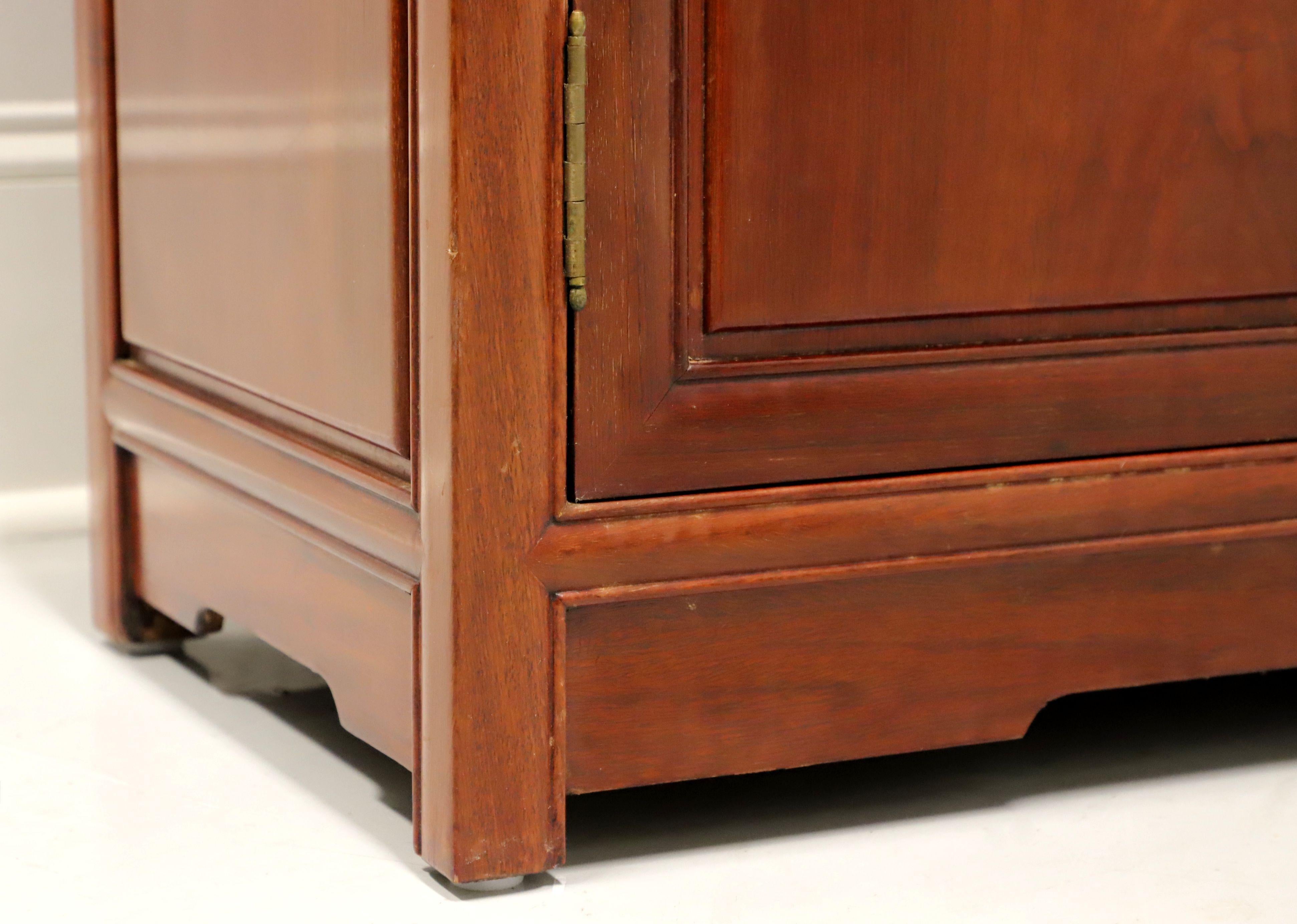 Mid 20th Century Asian Rosewood Curio Display Cabinet 1
