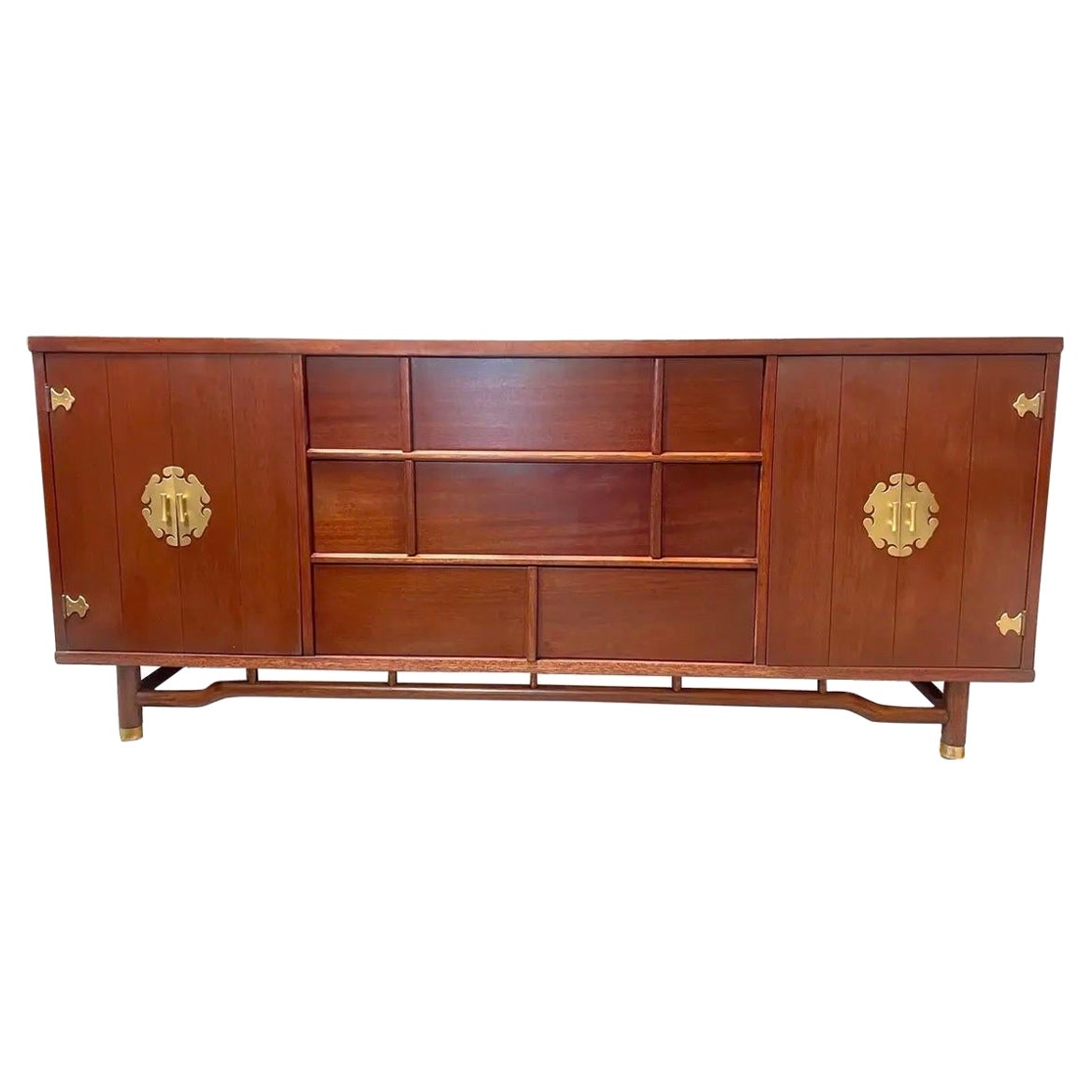Credenza Asian Style della metà del XX secolo