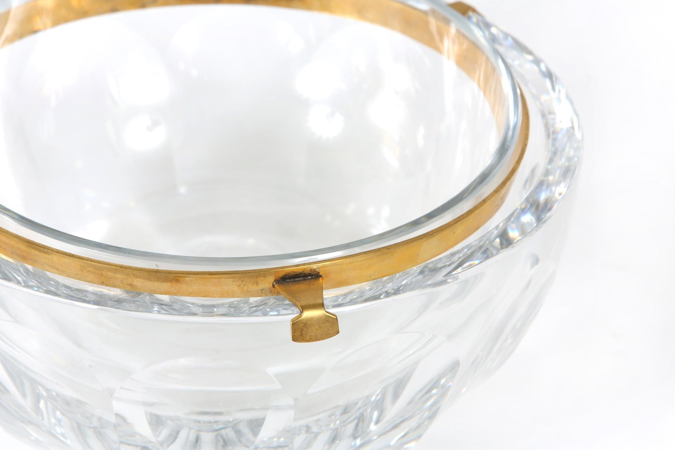 Mid-20th Century Baccarat Crystal Caviar Service In Good Condition In Tarry Town, NY