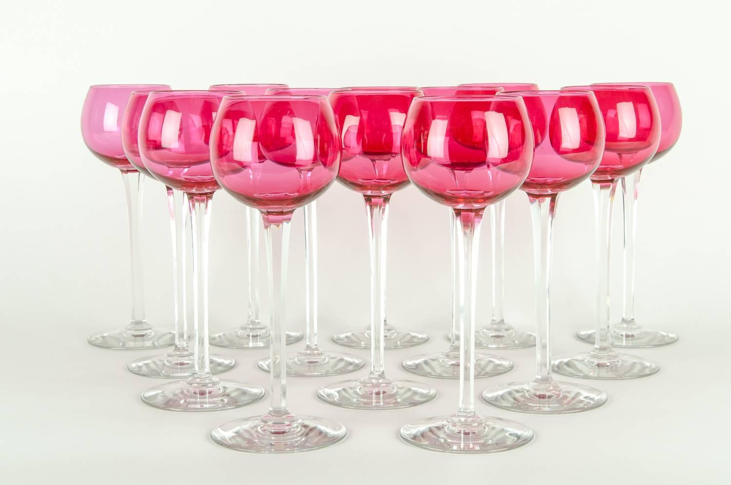 Early-20th Century Baccarat Crystal Glassware Set 5
