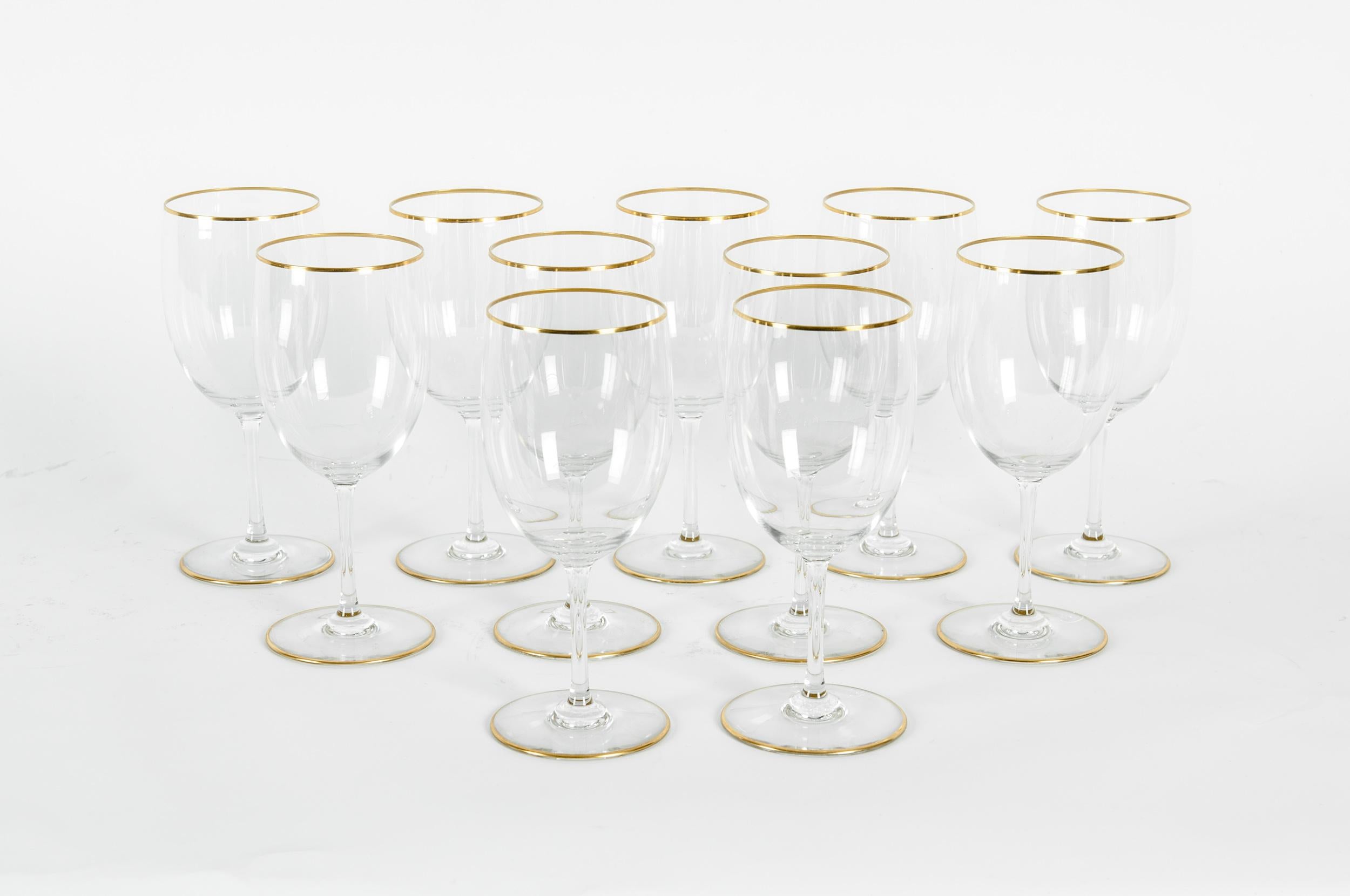Baccarat Crystal Wine / Water Service  2
