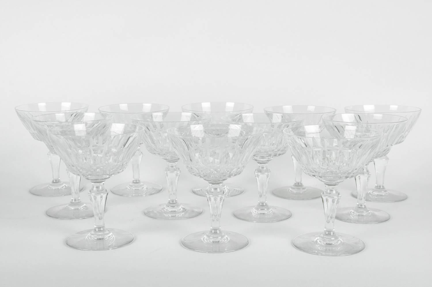Mid-20th Century Baccarat Glassware Set 3