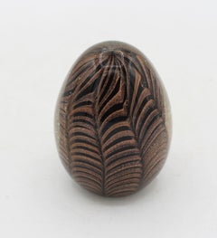 Mid-20th Century Barovier & Toso, Murano Art Glass Egg Paperweight