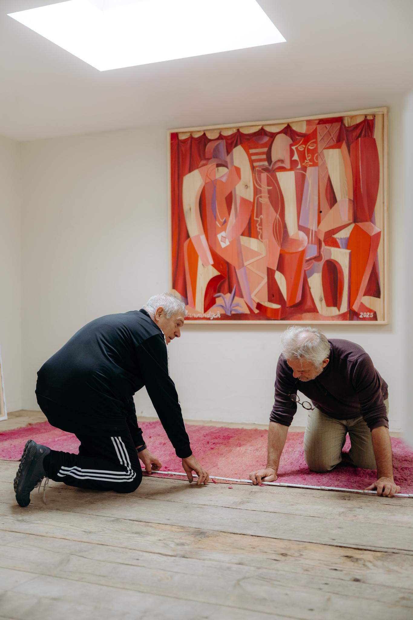 warmer, farbenfroher Berberteppich aus Marokko ... Ich kann kostenlos professionelle Verpackung anbieten ...