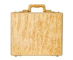 Mid-20th Century Birch Briefcase by Amiet
