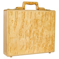 Mid-20th Century Birch Briefcase by Amiet