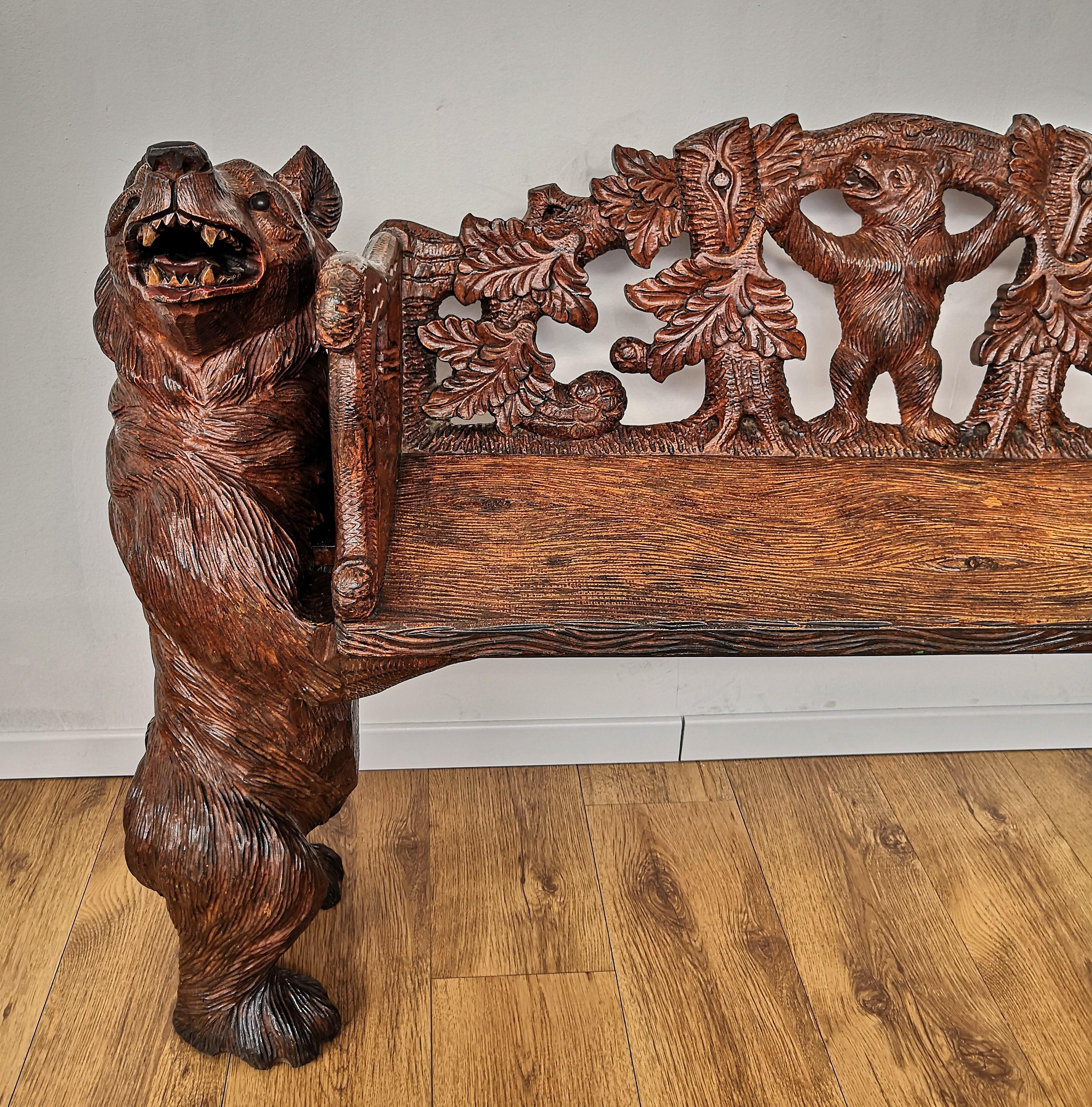 wood carved benches for sale