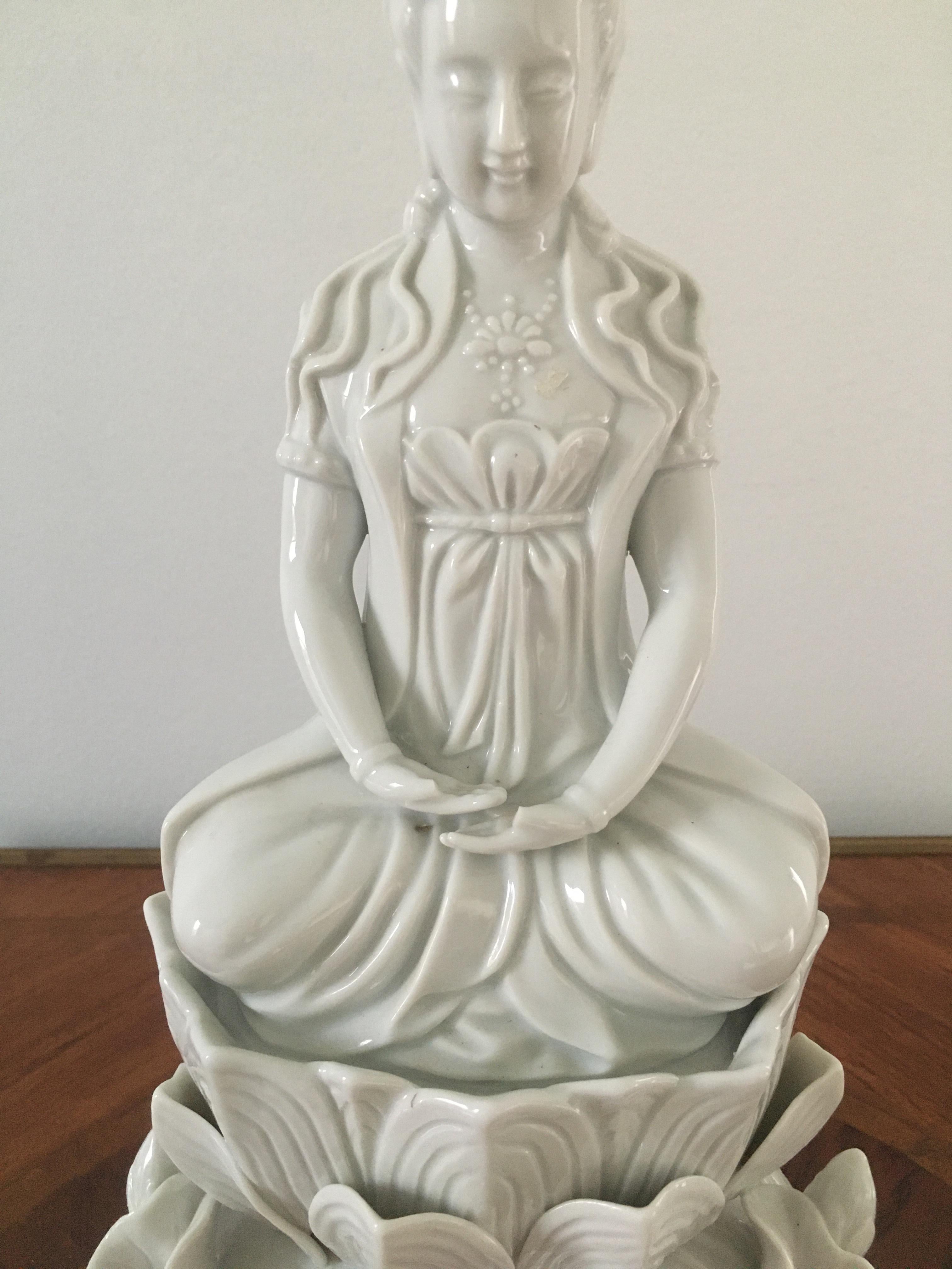 Chinoiserie Mid 20th Century Blanc De Chine