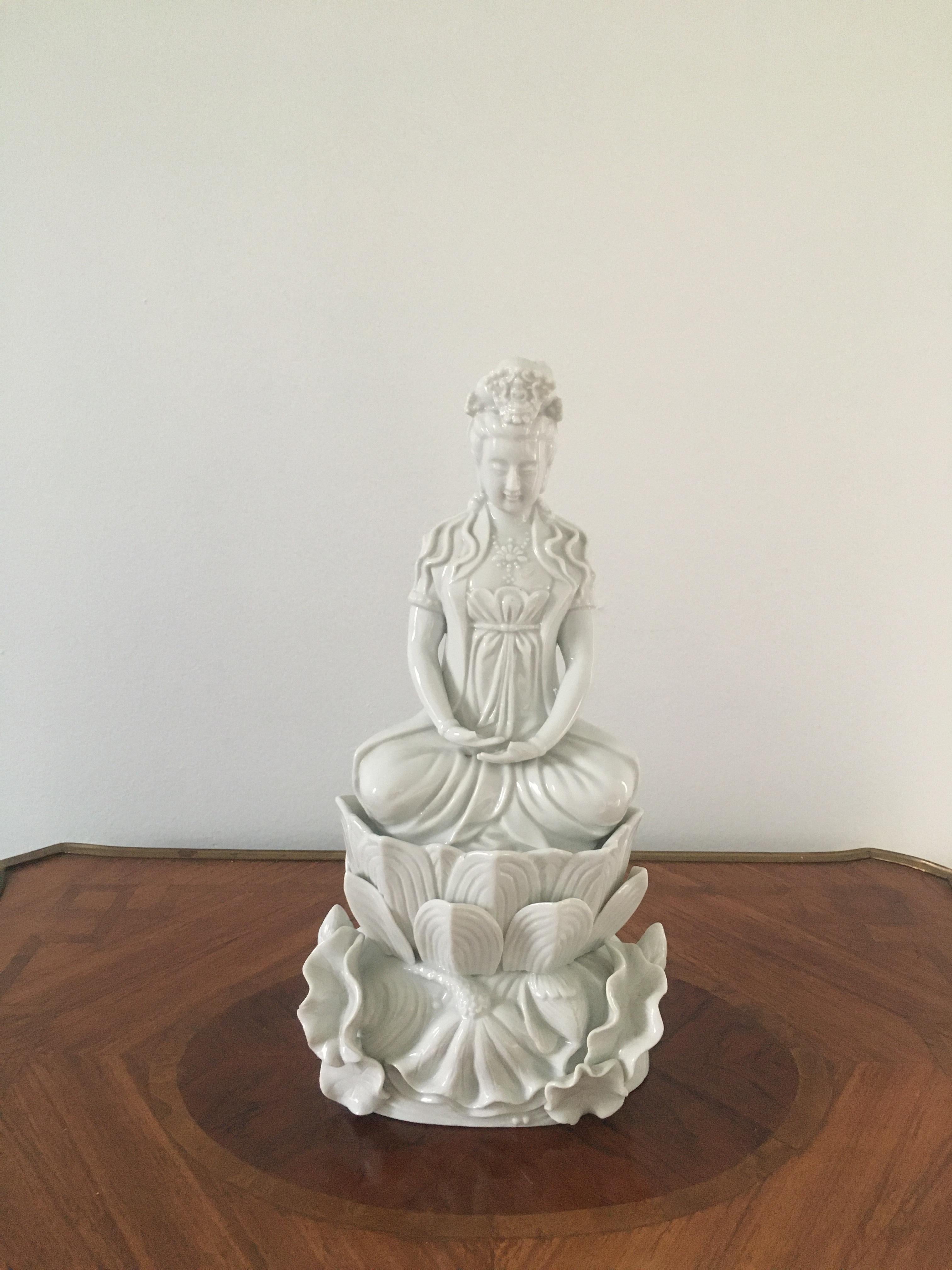 Porcelain Mid 20th Century Blanc De Chine