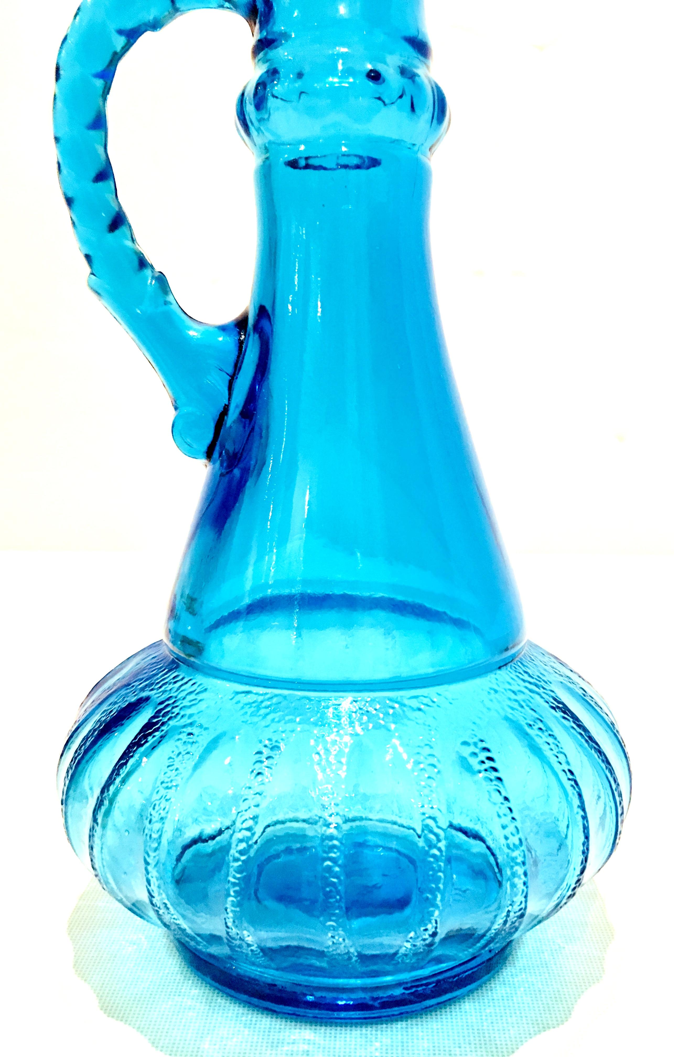 Mid-20th Century Blown Glass & 22-Karat Gold Drinks Set of Four Pieces by Culver 3
