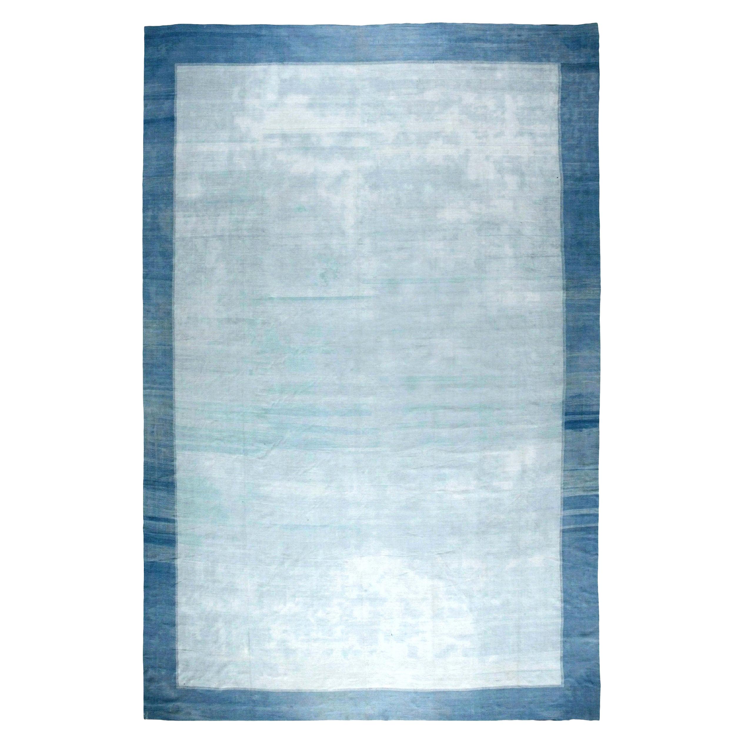 Indian Mid20th Century Dhurrie Rug For Sale at 1stDibs