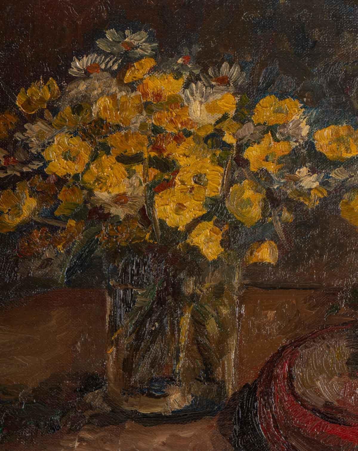 Mid-20th Century Mid 20th Century, Bouquet of Flowers For Sale