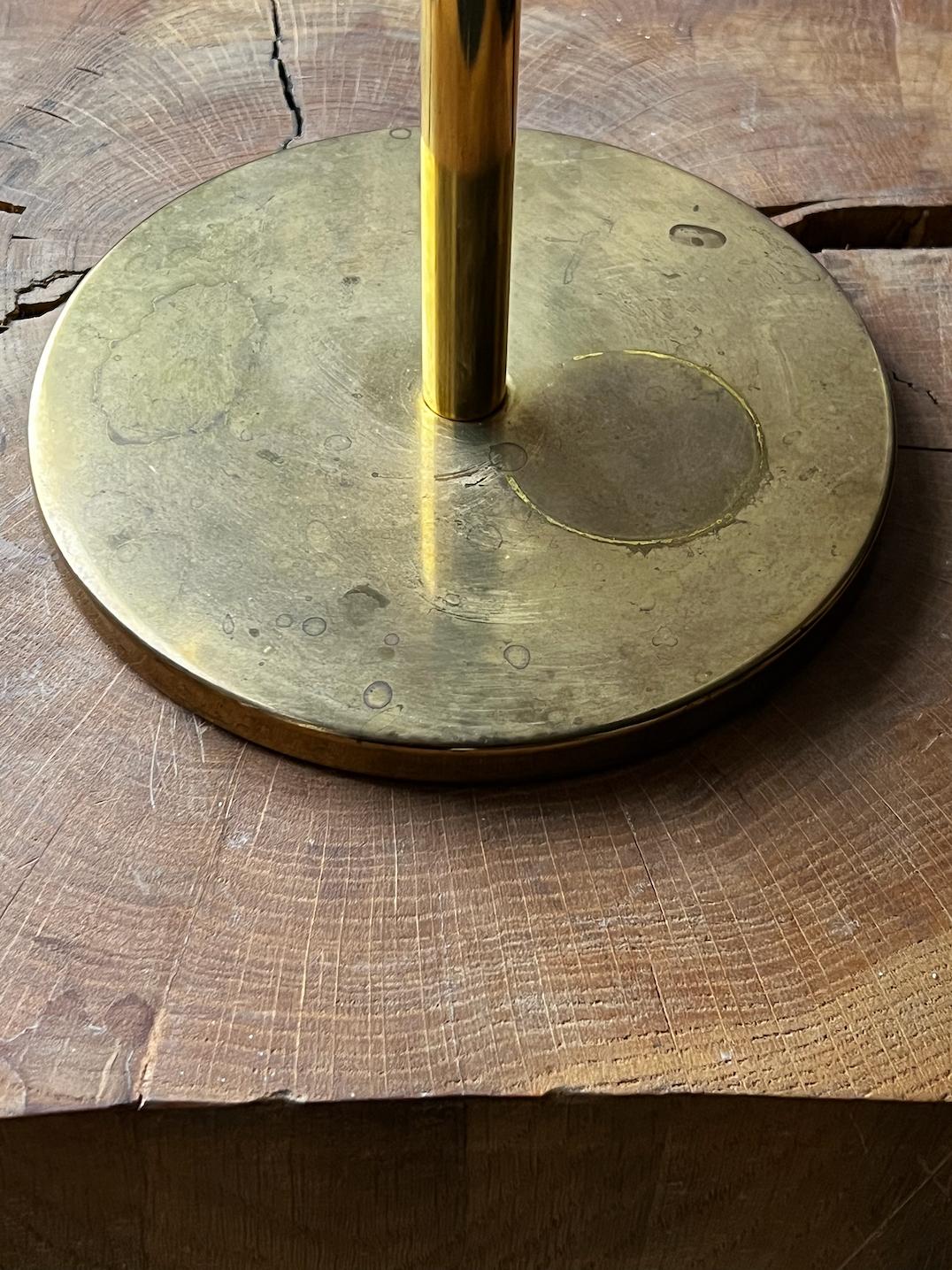 Mid-20th Century Brass Table Mirror by Hans Agne Jakobsson, Sweden In Good Condition In London, GB