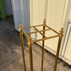 Mid-20th Century Brass Umbrella or Cane Stand