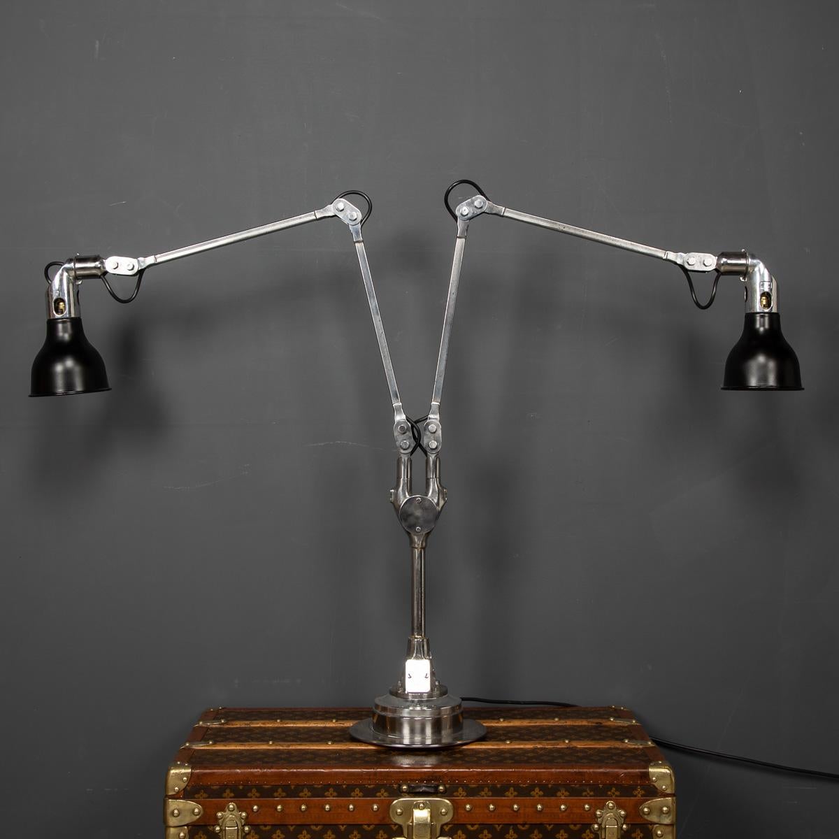 Mid-20th Century British Twin Spotlight Lamp by Mel Elek, c.1940 1